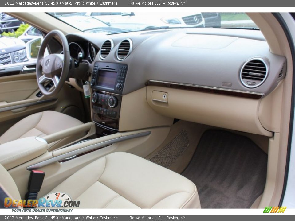 2012 Mercedes-Benz GL 450 4Matic Arctic White / Cashmere Photo #8