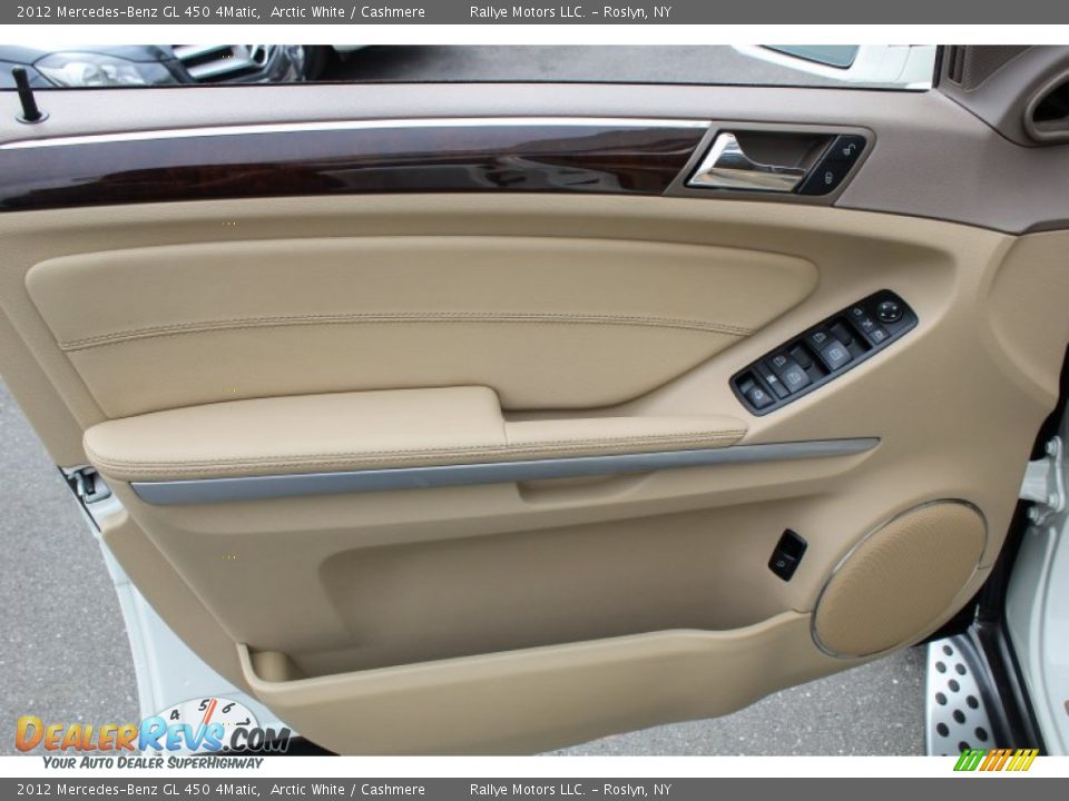 2012 Mercedes-Benz GL 450 4Matic Arctic White / Cashmere Photo #10
