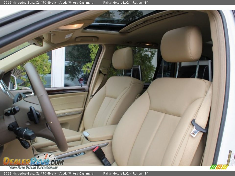 2012 Mercedes-Benz GL 450 4Matic Arctic White / Cashmere Photo #11