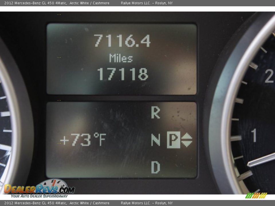 2012 Mercedes-Benz GL 450 4Matic Arctic White / Cashmere Photo #15