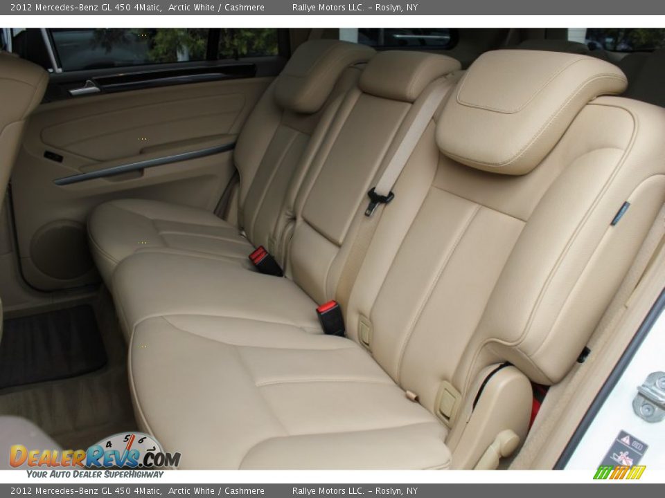 2012 Mercedes-Benz GL 450 4Matic Arctic White / Cashmere Photo #18