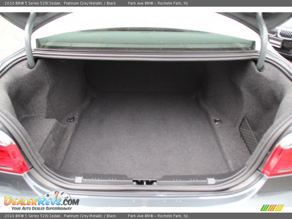 2010 BMW 5 Series 528i Sedan Platinum Grey Metallic / Black Photo #21
