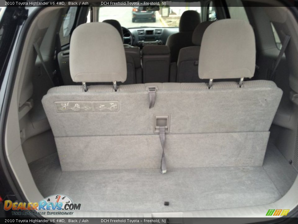 2010 Toyota Highlander V6 4WD Black / Ash Photo #19