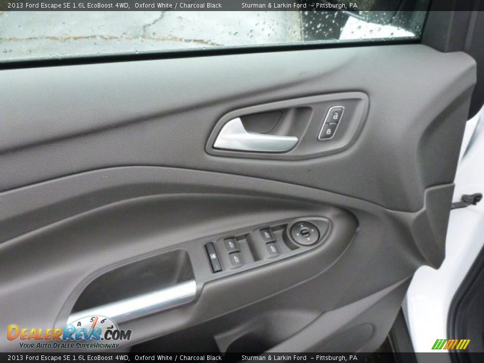 2013 Ford Escape SE 1.6L EcoBoost 4WD Oxford White / Charcoal Black Photo #11