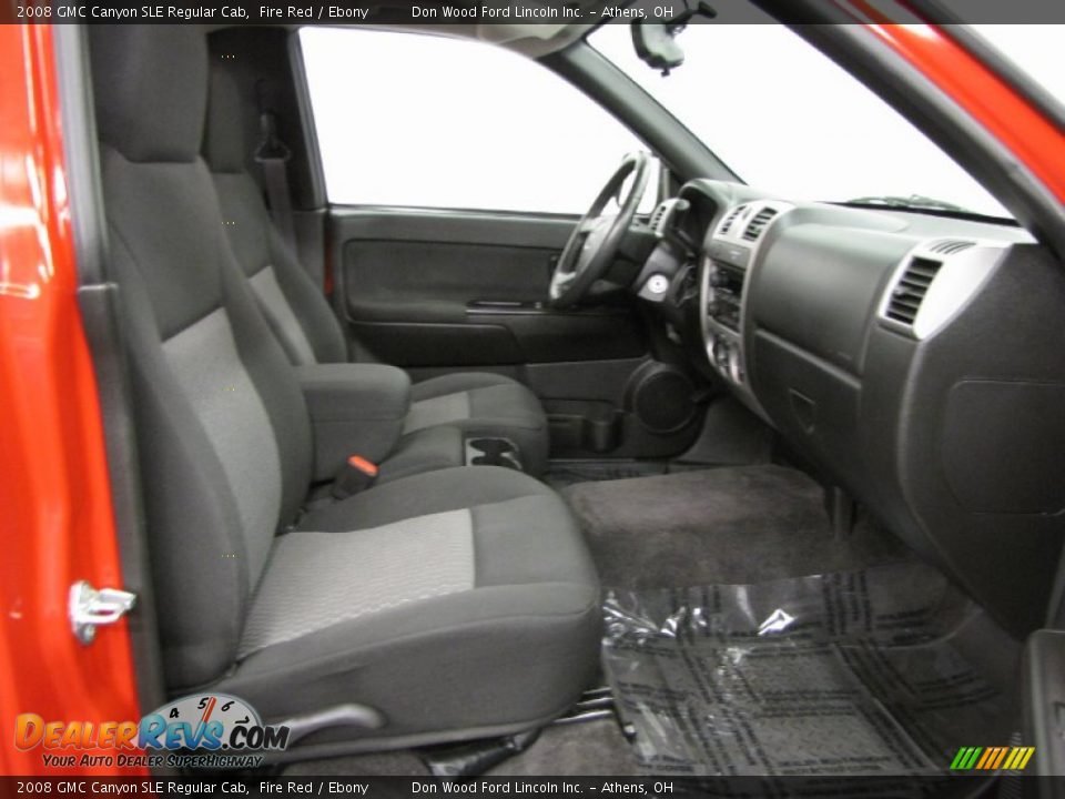 2008 GMC Canyon SLE Regular Cab Fire Red / Ebony Photo #6
