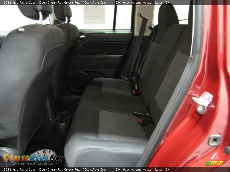 Rear Seat of 2012 Jeep Patriot Sport Photo #5