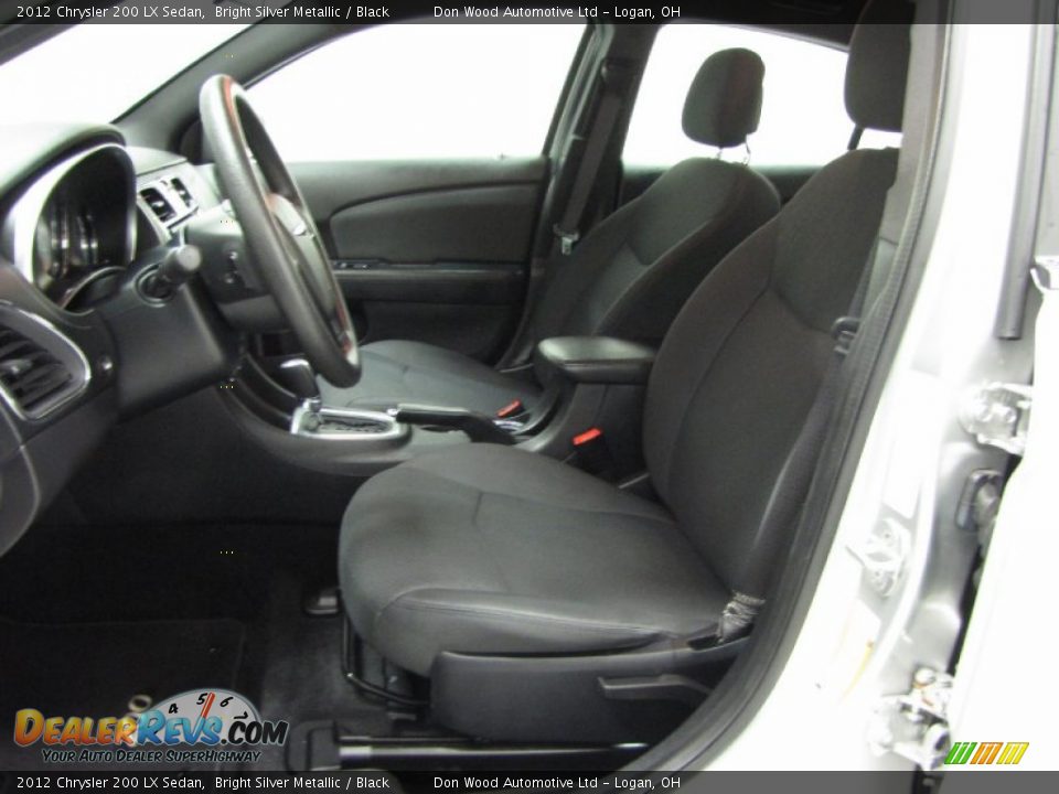 2012 Chrysler 200 LX Sedan Bright Silver Metallic / Black Photo #5