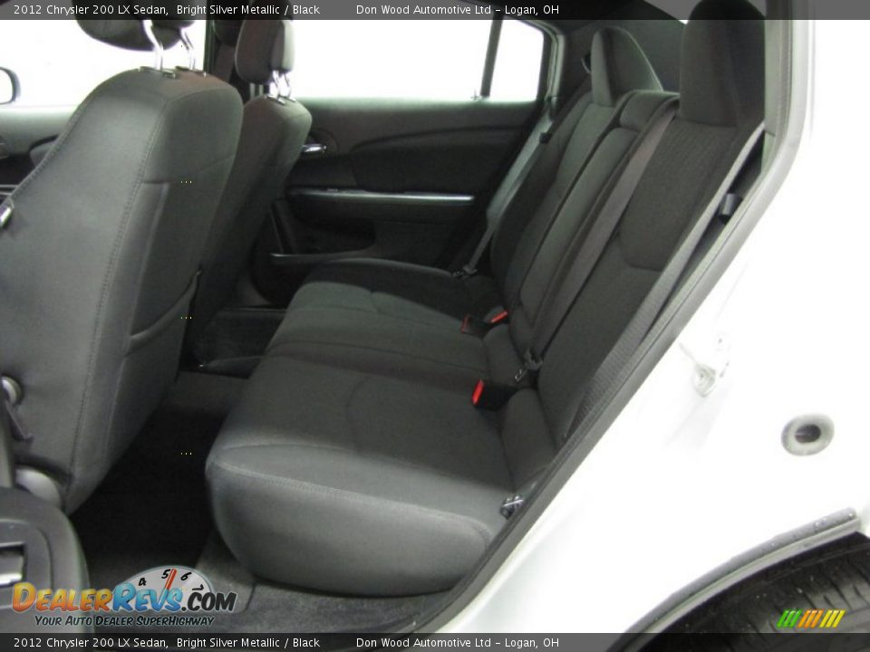 2012 Chrysler 200 LX Sedan Bright Silver Metallic / Black Photo #6