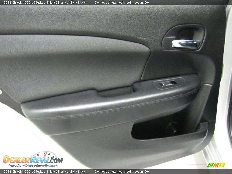 2012 Chrysler 200 LX Sedan Bright Silver Metallic / Black Photo #11