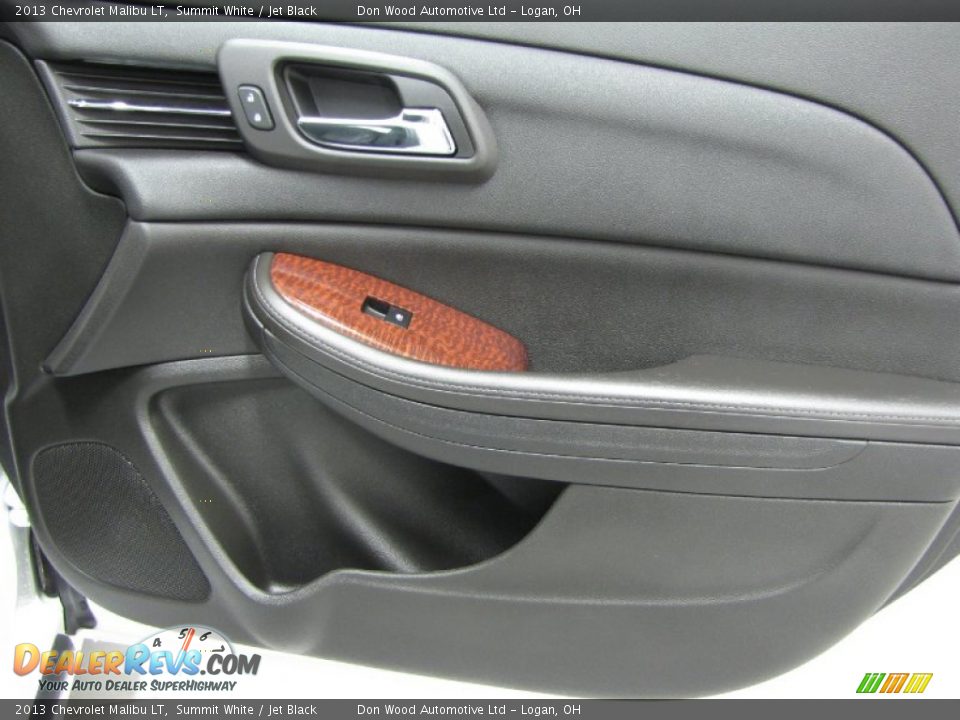 2013 Chevrolet Malibu LT Summit White / Jet Black Photo #14