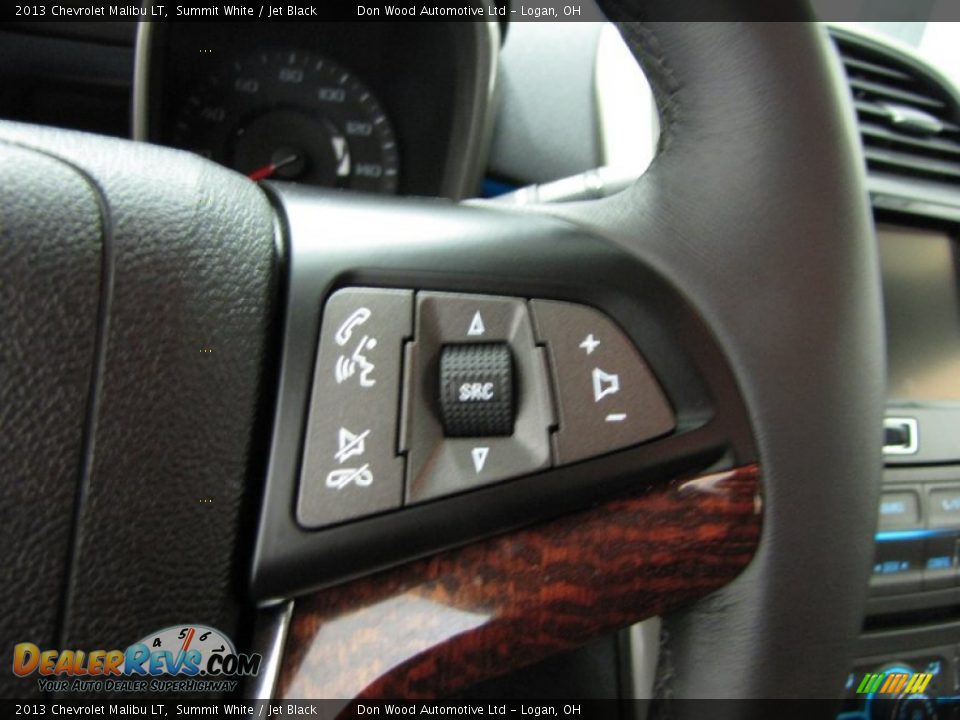 2013 Chevrolet Malibu LT Summit White / Jet Black Photo #17