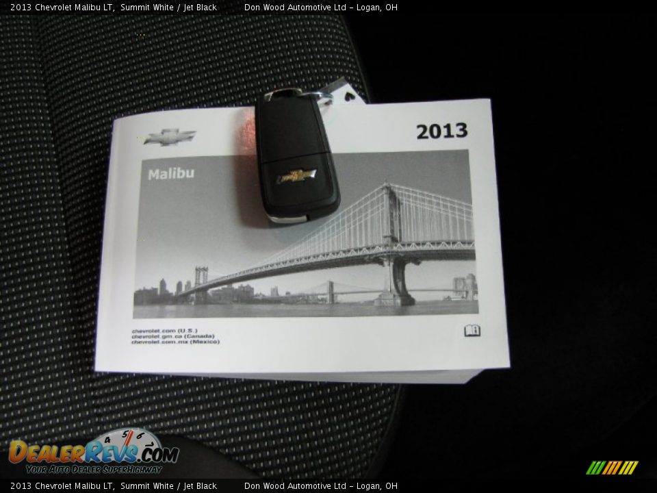 2013 Chevrolet Malibu LT Summit White / Jet Black Photo #27
