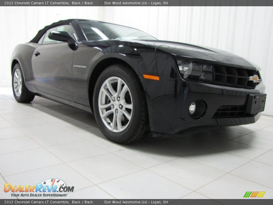 2013 Chevrolet Camaro LT Convertible Black / Black Photo #1
