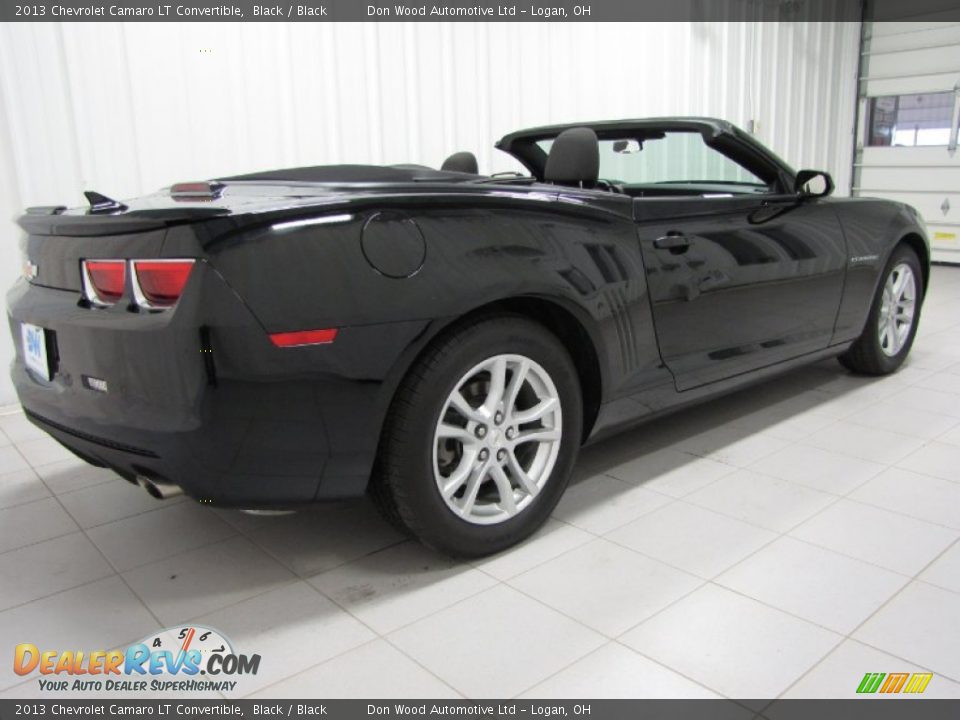 2013 Chevrolet Camaro LT Convertible Black / Black Photo #3
