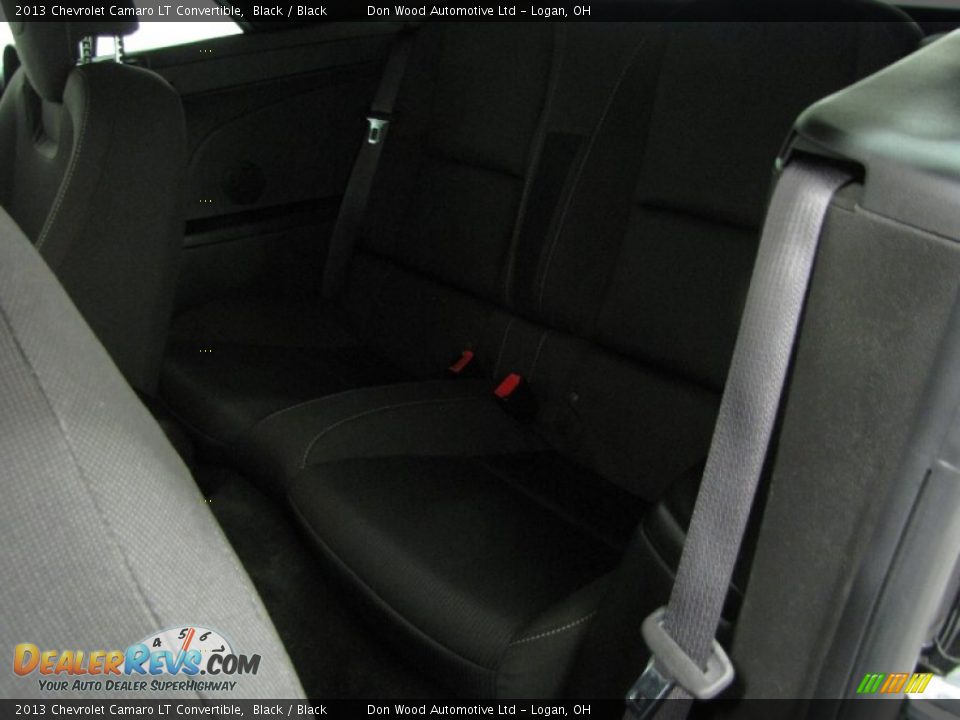 2013 Chevrolet Camaro LT Convertible Black / Black Photo #10