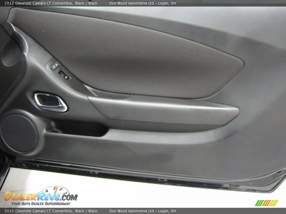 2013 Chevrolet Camaro LT Convertible Black / Black Photo #15