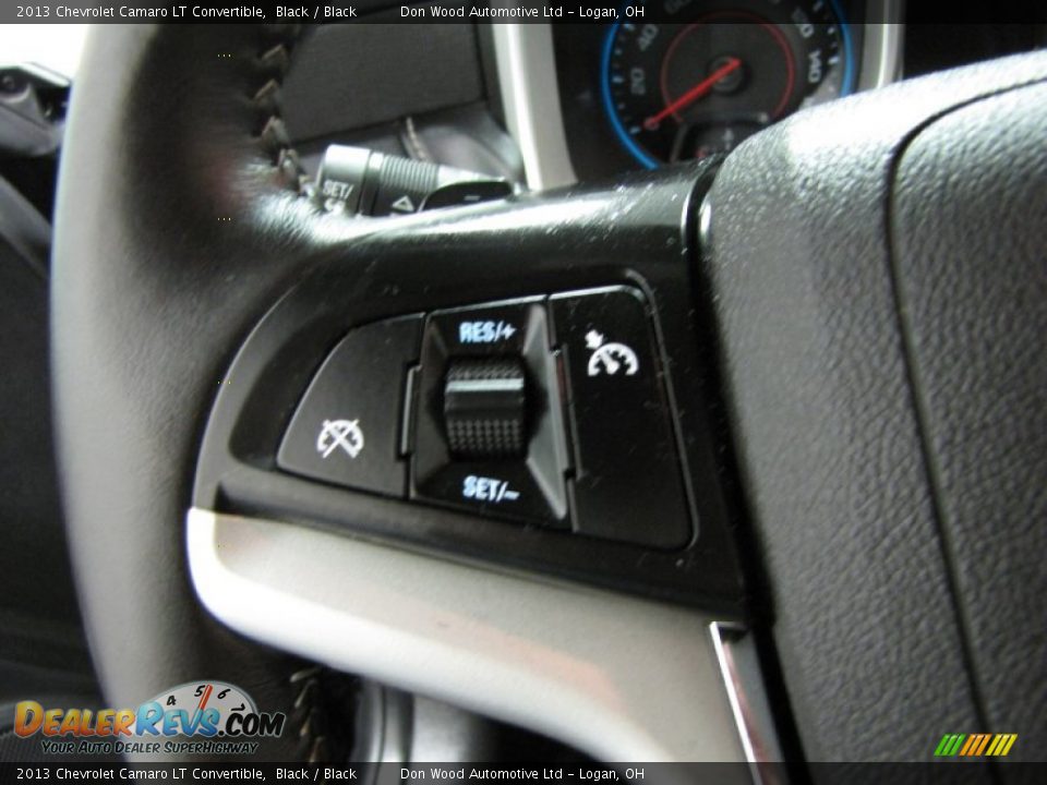 2013 Chevrolet Camaro LT Convertible Black / Black Photo #17