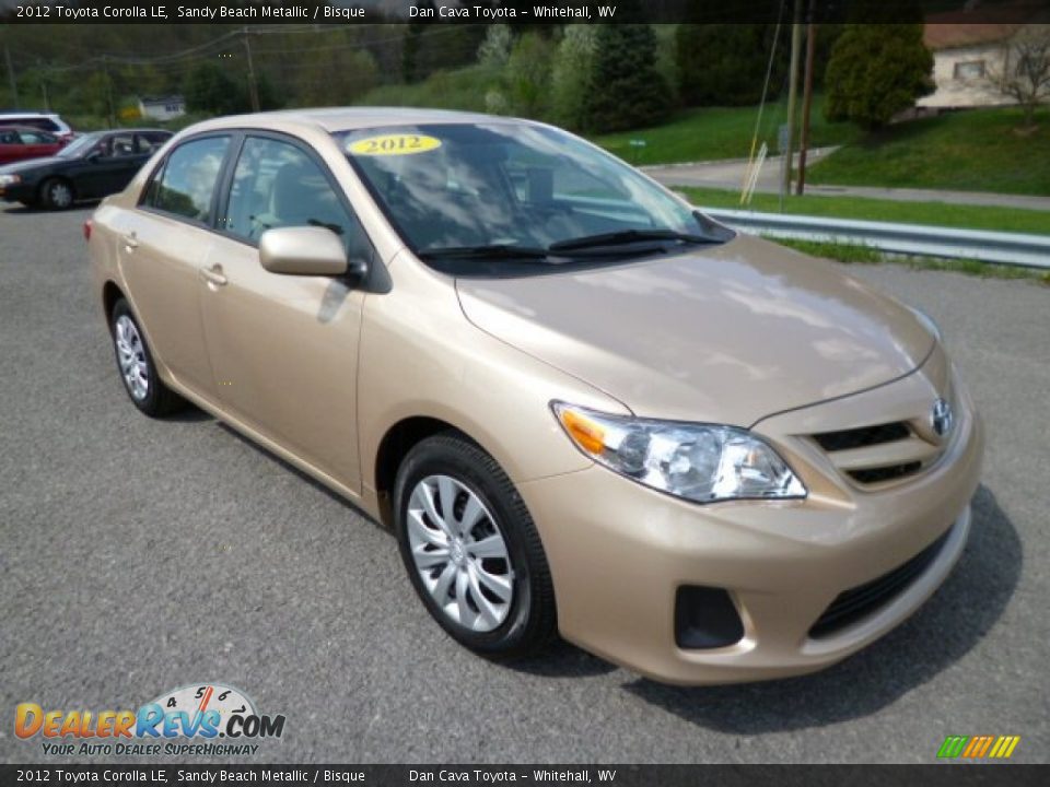 Front 3/4 View of 2012 Toyota Corolla LE Photo #1
