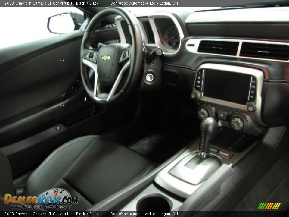 2013 Chevrolet Camaro LT Convertible Black / Black Photo #24