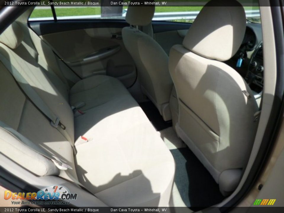 2012 Toyota Corolla LE Sandy Beach Metallic / Bisque Photo #9