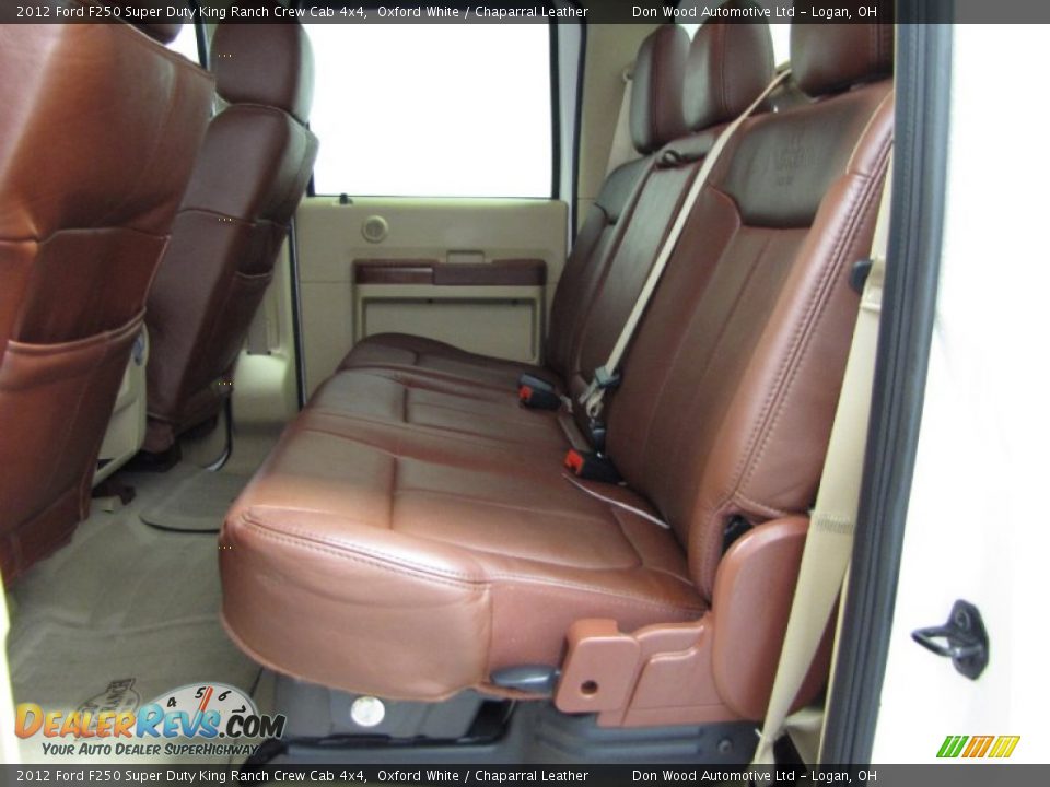 2012 Ford F250 Super Duty King Ranch Crew Cab 4x4 Oxford White / Chaparral Leather Photo #6