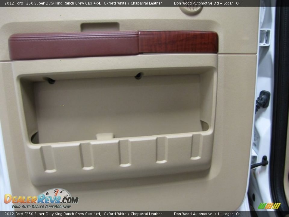 2012 Ford F250 Super Duty King Ranch Crew Cab 4x4 Oxford White / Chaparral Leather Photo #11
