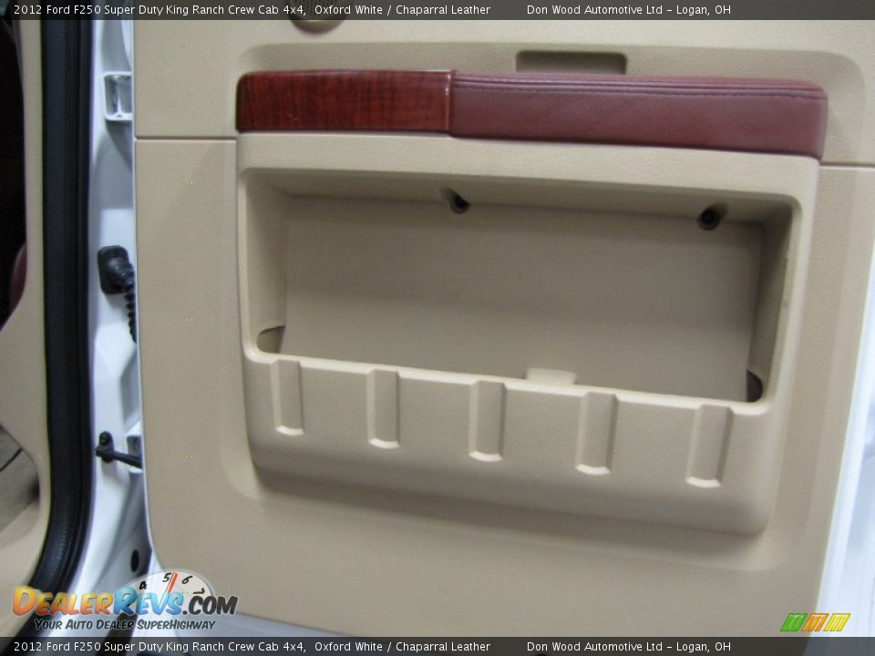 2012 Ford F250 Super Duty King Ranch Crew Cab 4x4 Oxford White / Chaparral Leather Photo #12