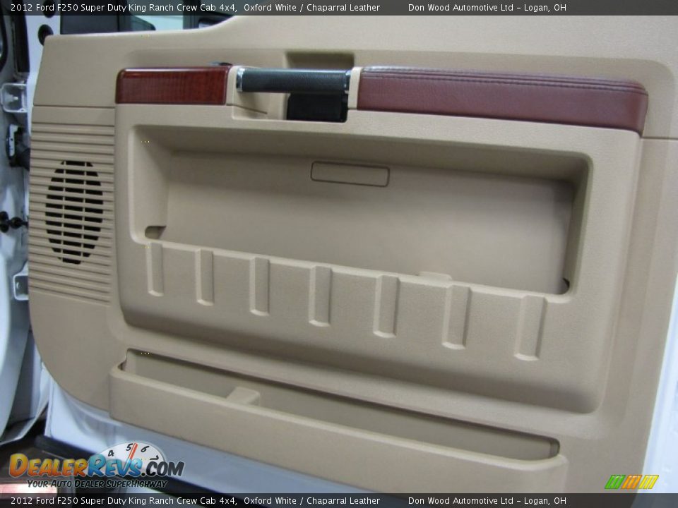2012 Ford F250 Super Duty King Ranch Crew Cab 4x4 Oxford White / Chaparral Leather Photo #13