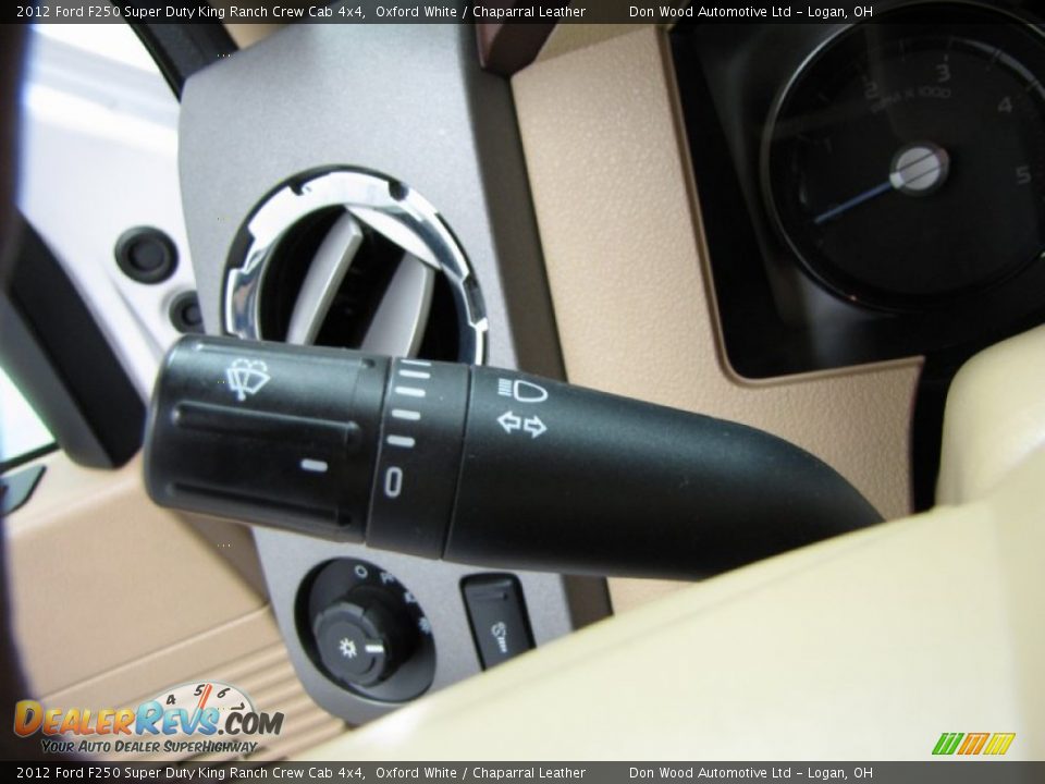 2012 Ford F250 Super Duty King Ranch Crew Cab 4x4 Oxford White / Chaparral Leather Photo #17