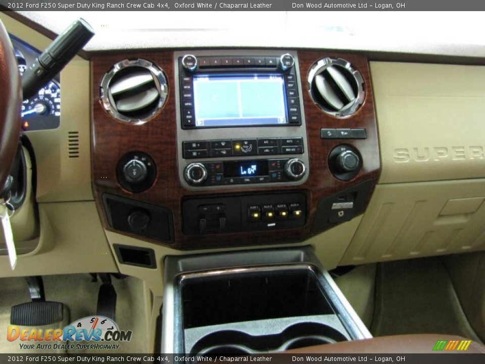 2012 Ford F250 Super Duty King Ranch Crew Cab 4x4 Oxford White / Chaparral Leather Photo #21