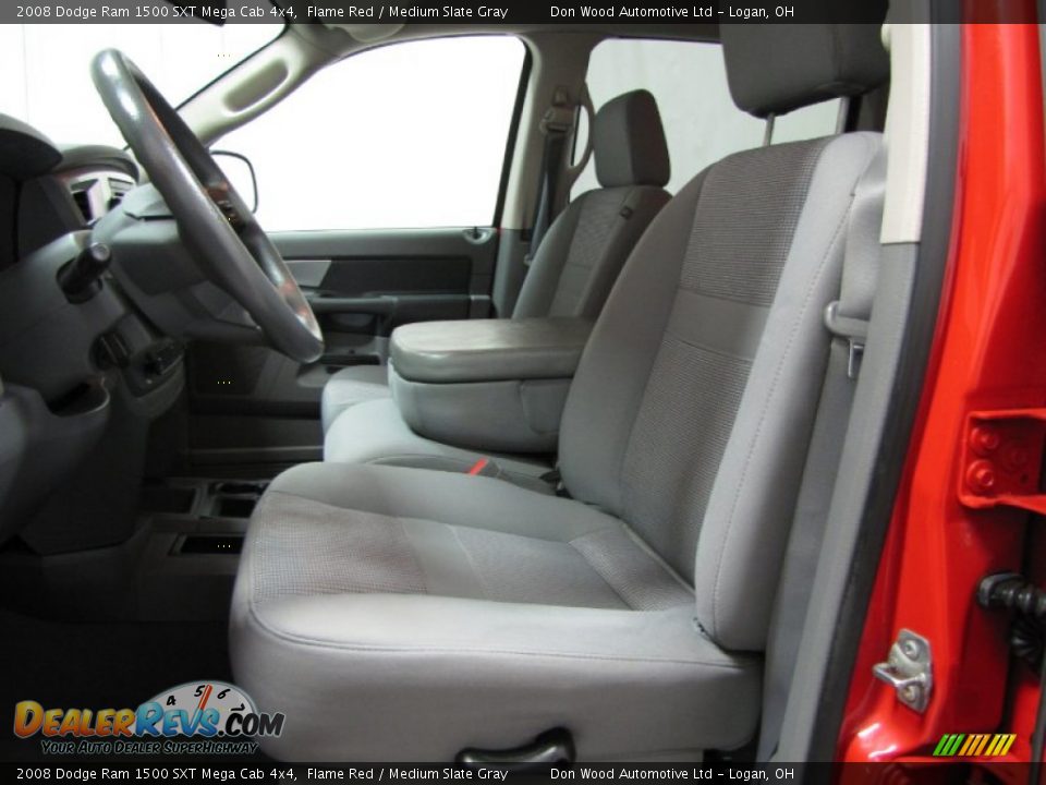 2008 Dodge Ram 1500 SXT Mega Cab 4x4 Flame Red / Medium Slate Gray Photo #6