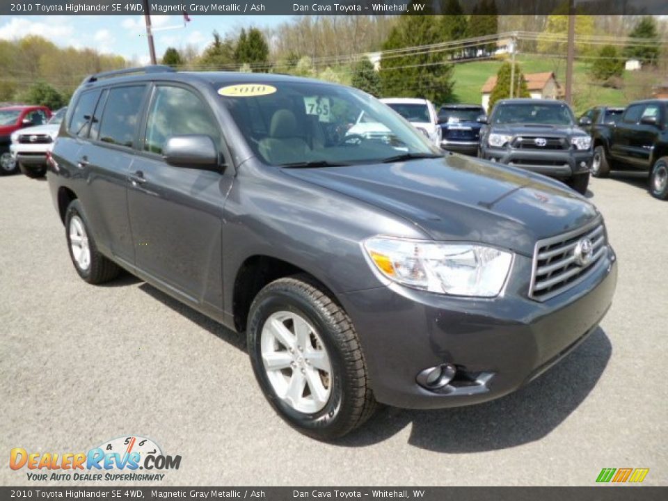 2010 Toyota Highlander SE 4WD Magnetic Gray Metallic / Ash Photo #1