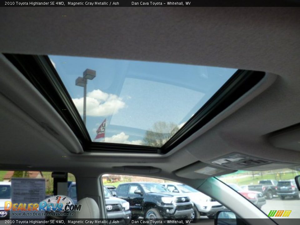 2010 Toyota Highlander SE 4WD Magnetic Gray Metallic / Ash Photo #7