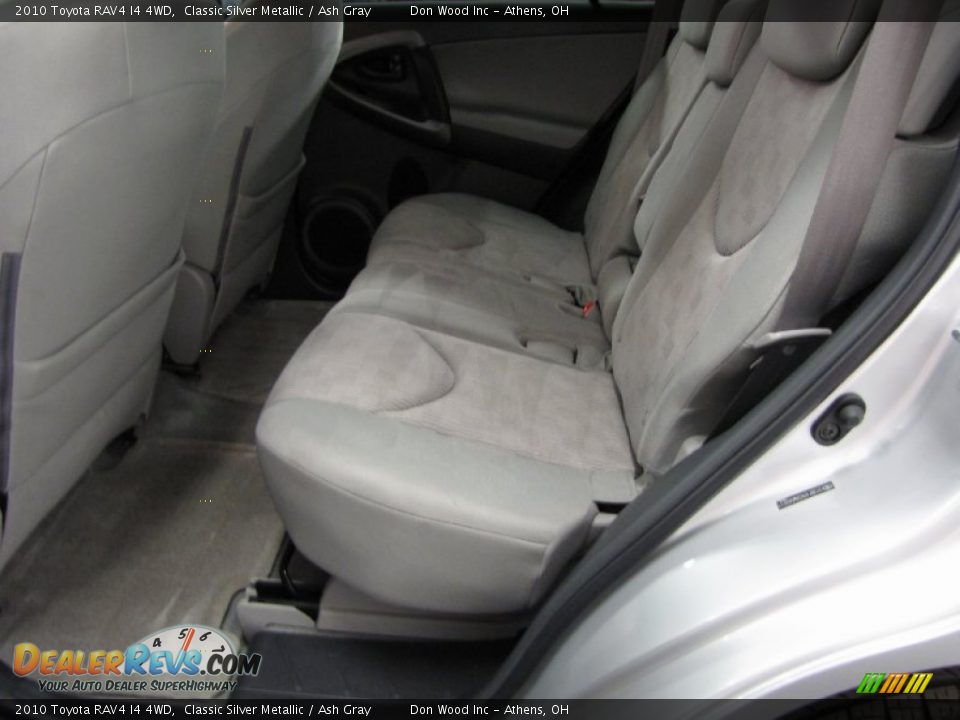 2010 Toyota RAV4 I4 4WD Classic Silver Metallic / Ash Gray Photo #7