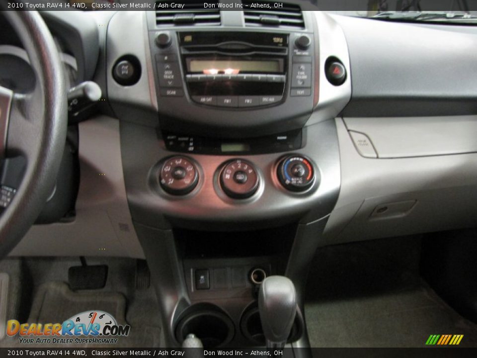2010 Toyota RAV4 I4 4WD Classic Silver Metallic / Ash Gray Photo #22
