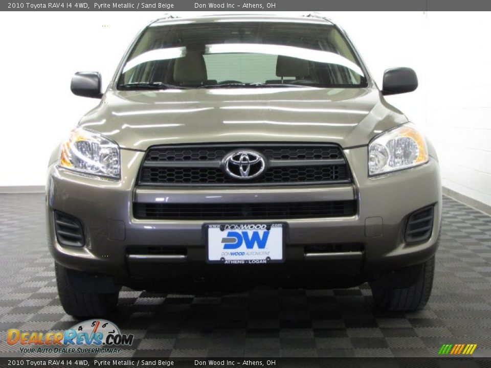 2010 Toyota RAV4 I4 4WD Pyrite Metallic / Sand Beige Photo #2