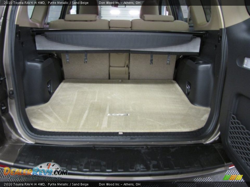 2010 Toyota RAV4 I4 4WD Pyrite Metallic / Sand Beige Photo #4