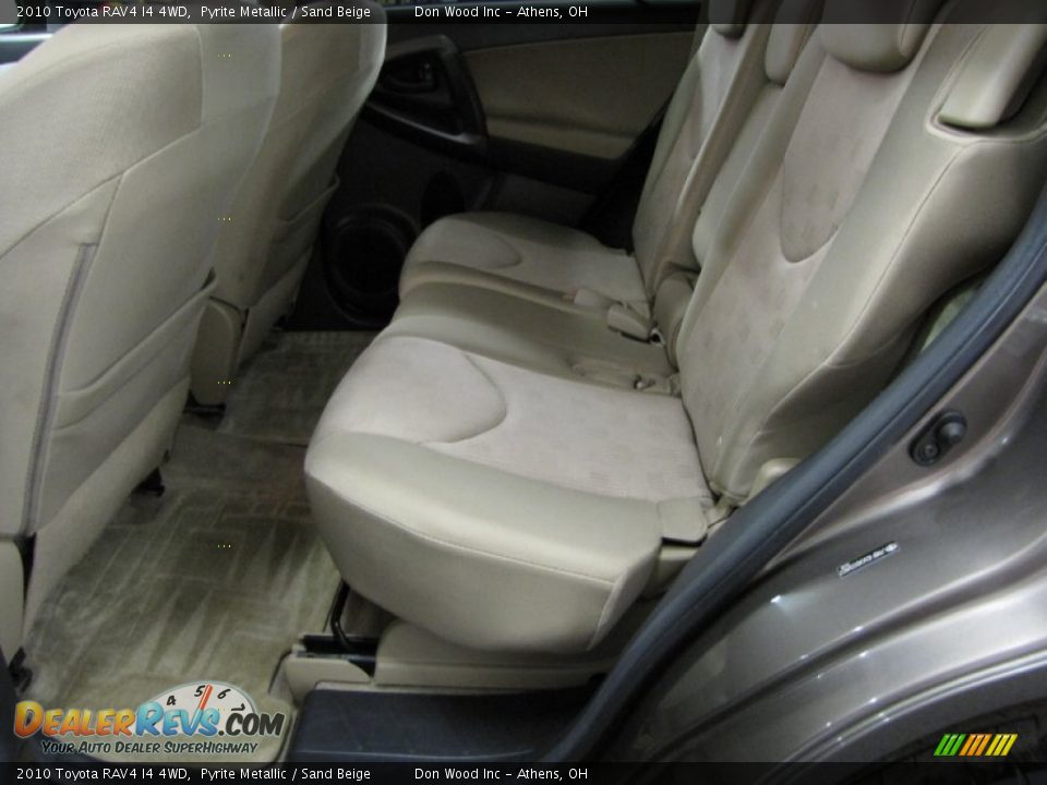2010 Toyota RAV4 I4 4WD Pyrite Metallic / Sand Beige Photo #7