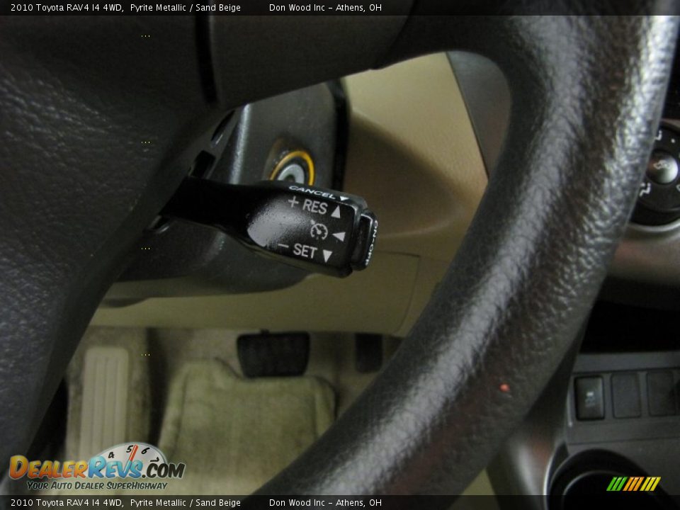 2010 Toyota RAV4 I4 4WD Pyrite Metallic / Sand Beige Photo #15