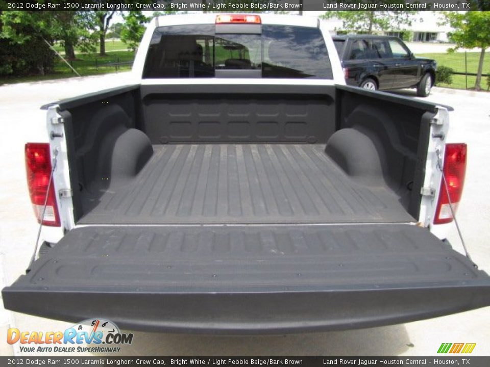2012 Dodge Ram 1500 Laramie Longhorn Crew Cab Bright White / Light Pebble Beige/Bark Brown Photo #10