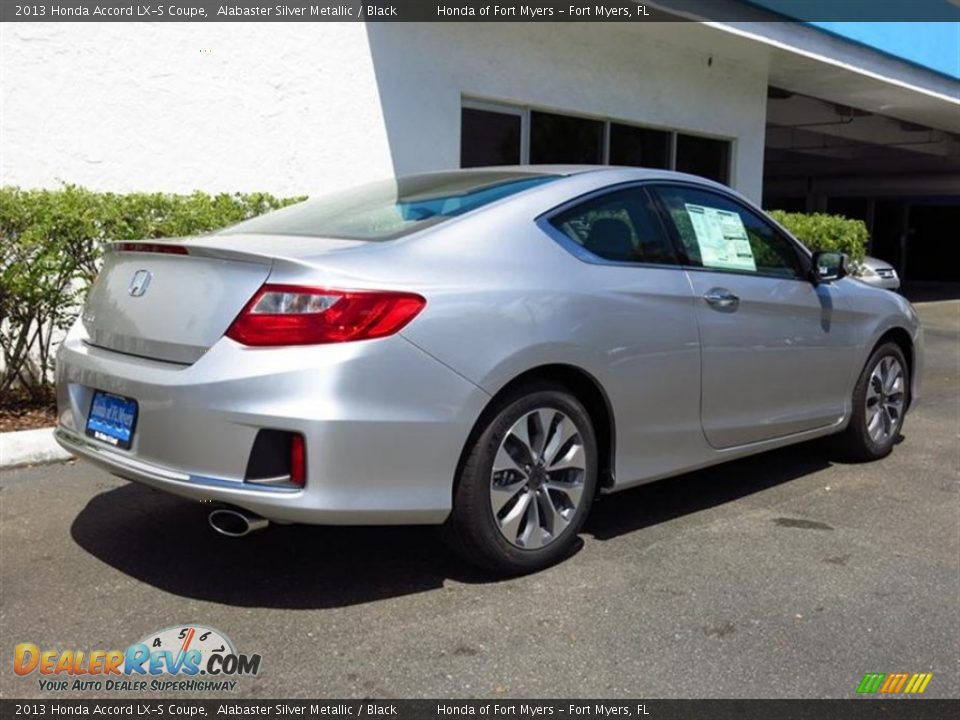 2013 Honda Accord LX-S Coupe Alabaster Silver Metallic / Black Photo #3