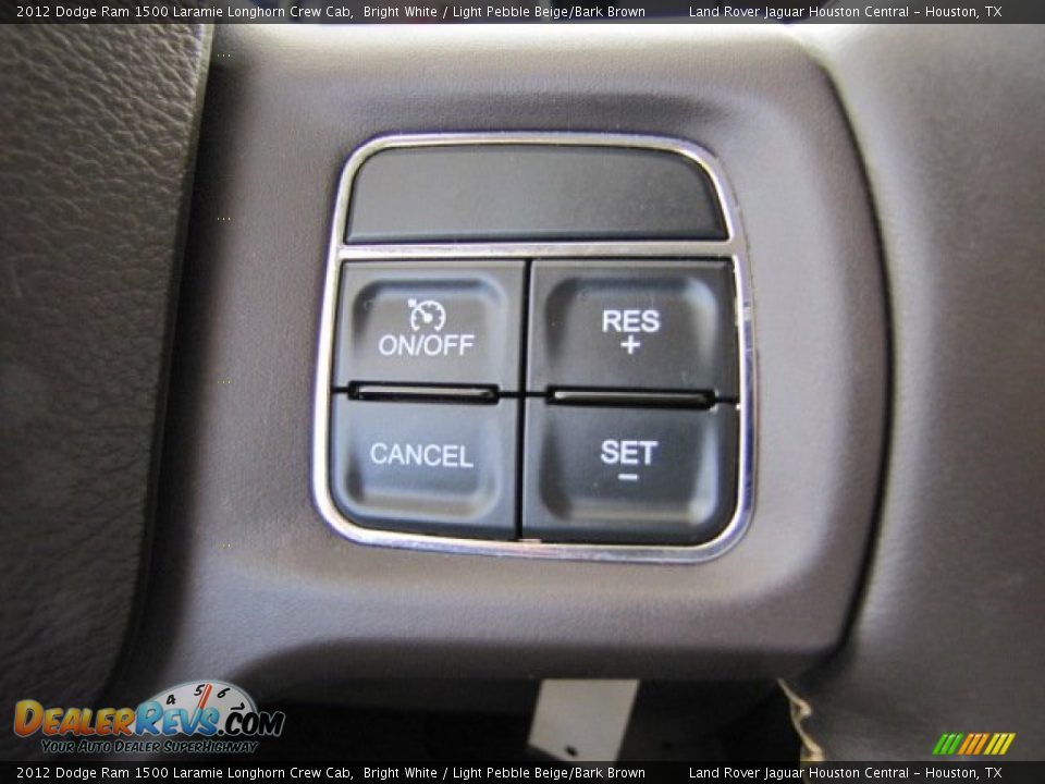 2012 Dodge Ram 1500 Laramie Longhorn Crew Cab Bright White / Light Pebble Beige/Bark Brown Photo #19