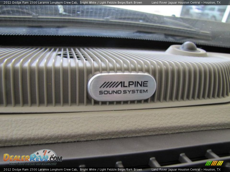 2012 Dodge Ram 1500 Laramie Longhorn Crew Cab Bright White / Light Pebble Beige/Bark Brown Photo #22