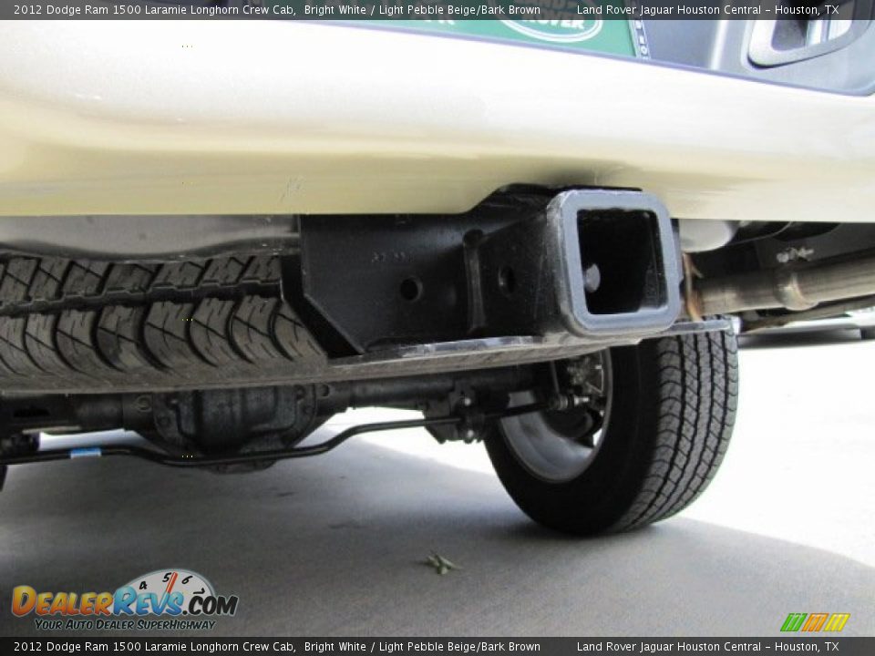 2012 Dodge Ram 1500 Laramie Longhorn Crew Cab Bright White / Light Pebble Beige/Bark Brown Photo #28