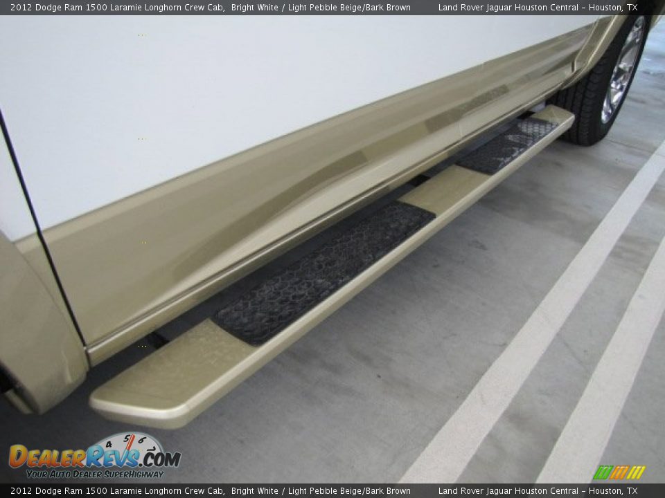 2012 Dodge Ram 1500 Laramie Longhorn Crew Cab Bright White / Light Pebble Beige/Bark Brown Photo #29