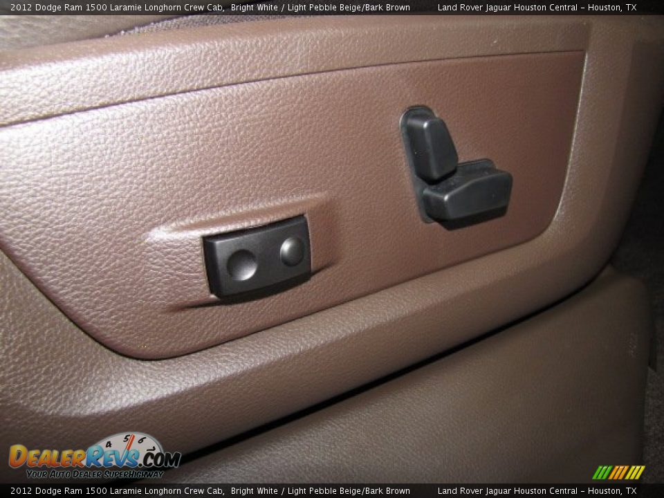 2012 Dodge Ram 1500 Laramie Longhorn Crew Cab Bright White / Light Pebble Beige/Bark Brown Photo #31