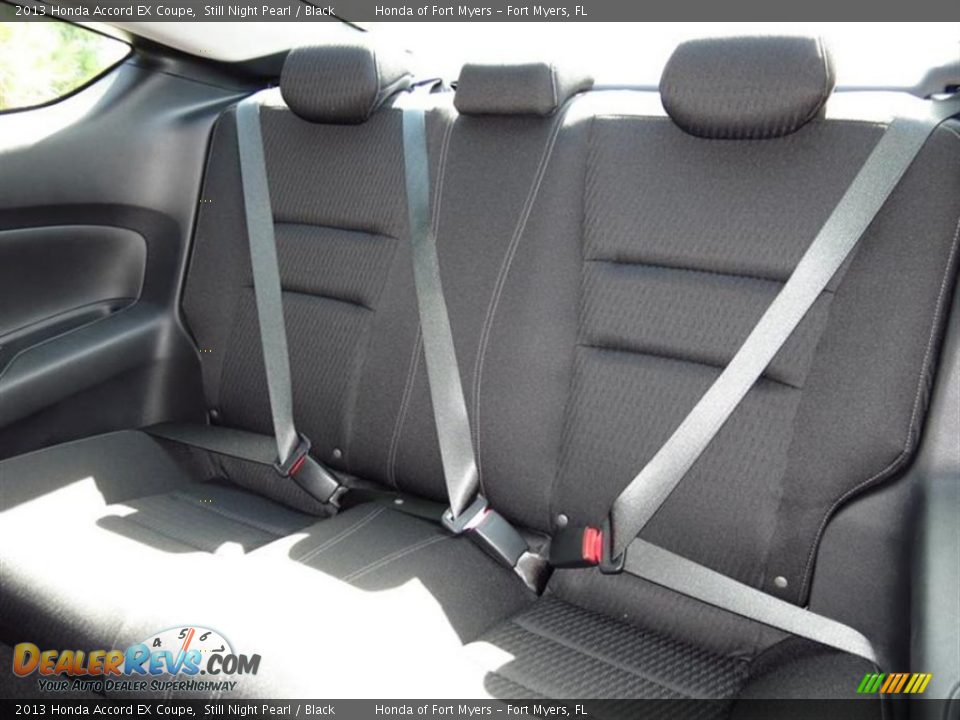 2013 Honda Accord EX Coupe Still Night Pearl / Black Photo #9