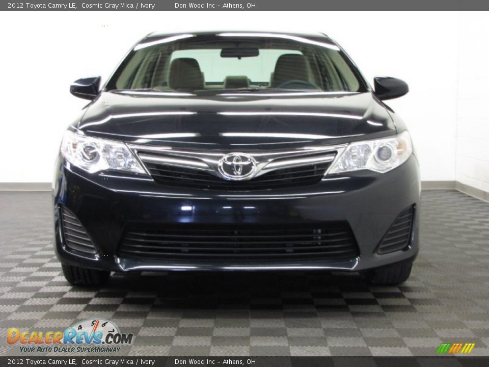 2012 Toyota Camry LE Cosmic Gray Mica / Ivory Photo #3