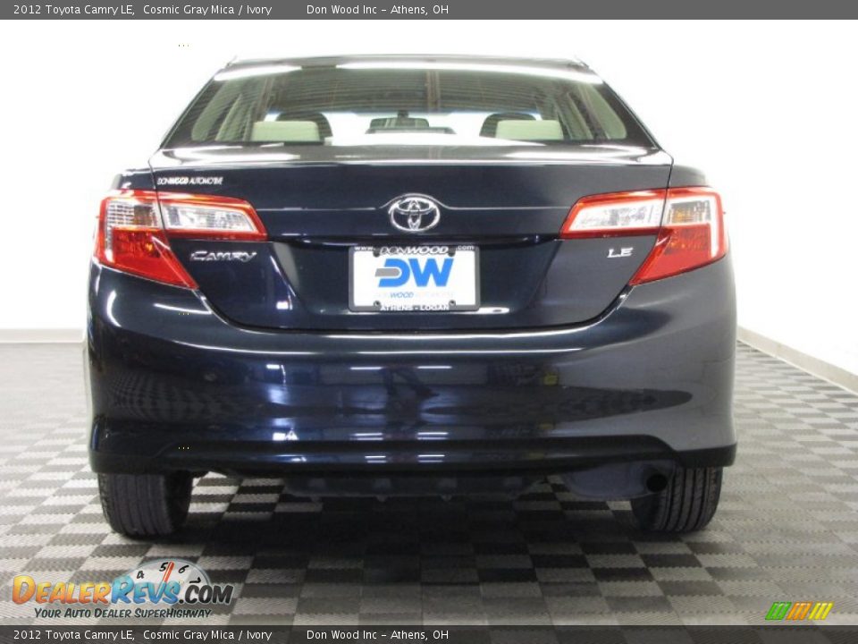2012 Toyota Camry LE Cosmic Gray Mica / Ivory Photo #4