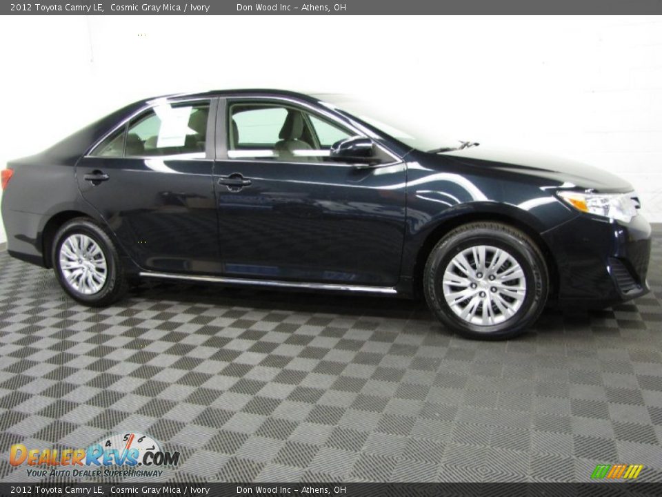 2012 Toyota Camry LE Cosmic Gray Mica / Ivory Photo #7